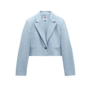 Line cropped blazer
